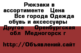 Рюкзаки в ассортименте › Цена ­ 3 500 - Все города Одежда, обувь и аксессуары » Другое   . Оренбургская обл.,Медногорск г.